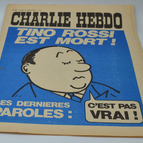 Charlie Hebdo No. 60 - Tino Rossi Is Dead - 10-01-1972 - magazine book