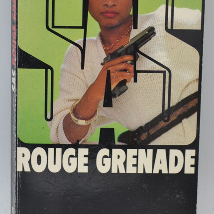 Rouge grenade - SAS 67 - 1992 - Gérard de Villiers - livre