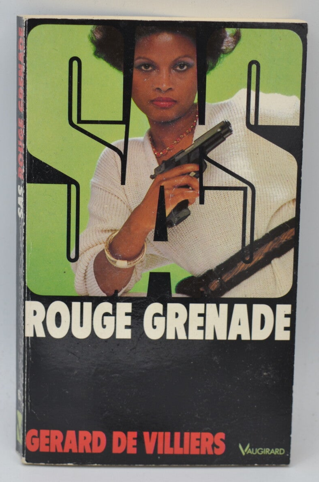 Rouge grenade - SAS 67 - 1992 - Gérard de Villiers - livre