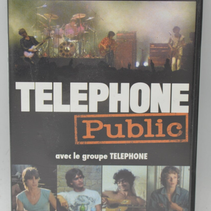 Öffentliches Telefon – Telefon, Jean-Louis Aubert, Louis Bertignac, Richard Kolinka, Corine Marienneau, Jean-Marie Perier – DVD