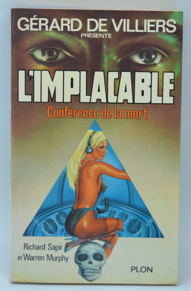 Death Conference - Band 8 - The Implacable - Gérard de Villiers - Richard Sapir Warren Murphy - 1978 - Buch