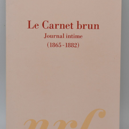 Das braune Notizbuch, persönliches Tagebuch (1865–1882) – Richard Wagner – 2023 – Buch