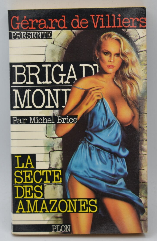The Sect of the Amazons - Brigade mondaine - Gérard De Villiers - 1979 - book