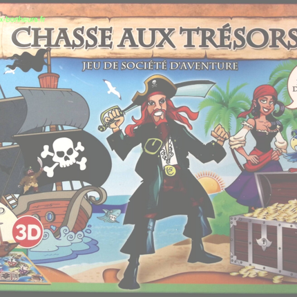 Schatzsuche-Abenteuer-Brettspiel - Brettspiel