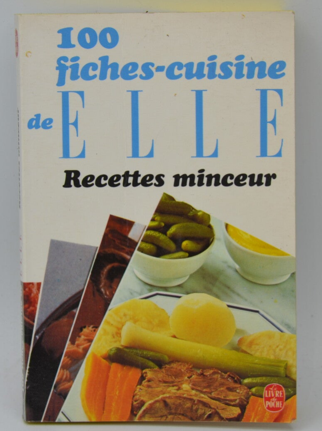 Slimming Recipes cooking recipes - Elle - 1987 - book