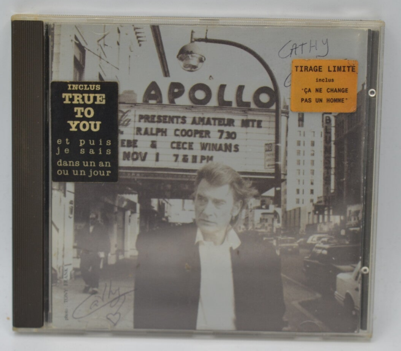 It doesn't change a man - Johnny Hallyday - CD