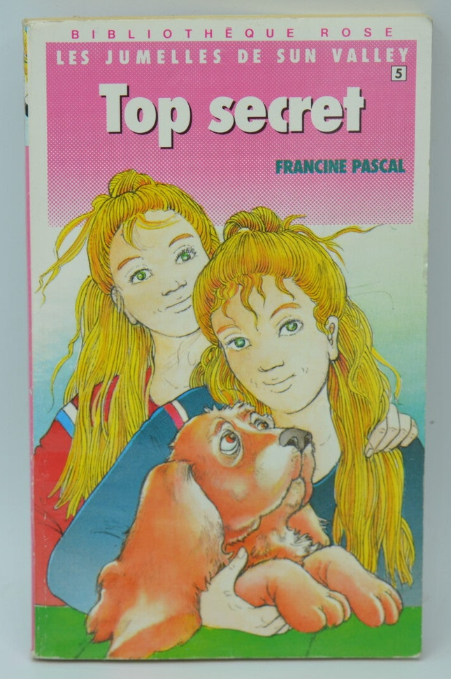 Top Secret - Pascal, Francine - Bibliothèque rose - 1988 - book
