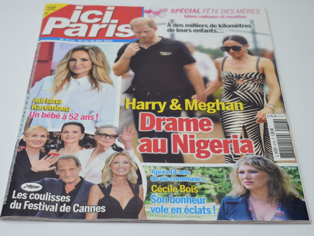 revue magazine Ici Paris - N° 4116 - 2024 - Harry & Meghan Adriana Karembeu