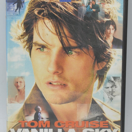 Vanilla Sky - Tom Cruise - Cameron Diaz - Penelope Cruz - DVD - Fantasy Thriller