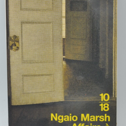 Affaire à enterrer - Ngaio Marsh - 2000 - livre