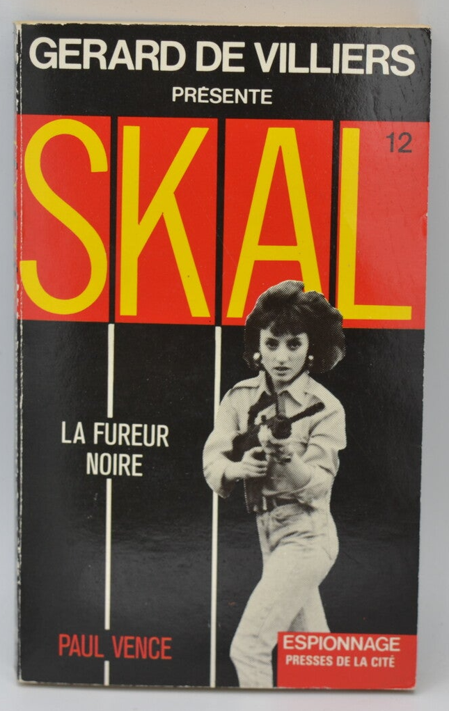 The Black Fury – Band 12 – SKAL – Gérard de Villiers – Paul Vence – 1989 – Buch