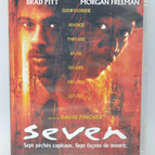 Seven - Brad Pitt, Morgan Freeman, Gwyneth Paltrow, Kevin Spacey,- DVD thriller