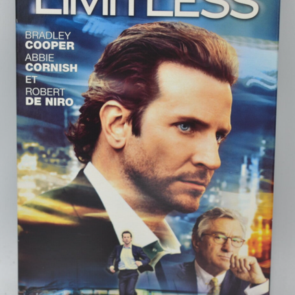 Limitless - Bradley Cooper - Robert De Niro DVD thriller