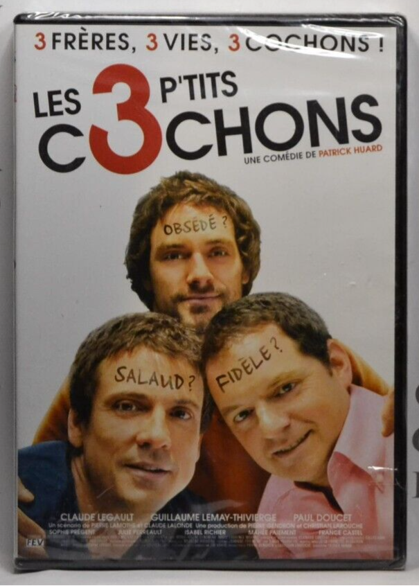Les 3 p'tits cochons DVD neuf