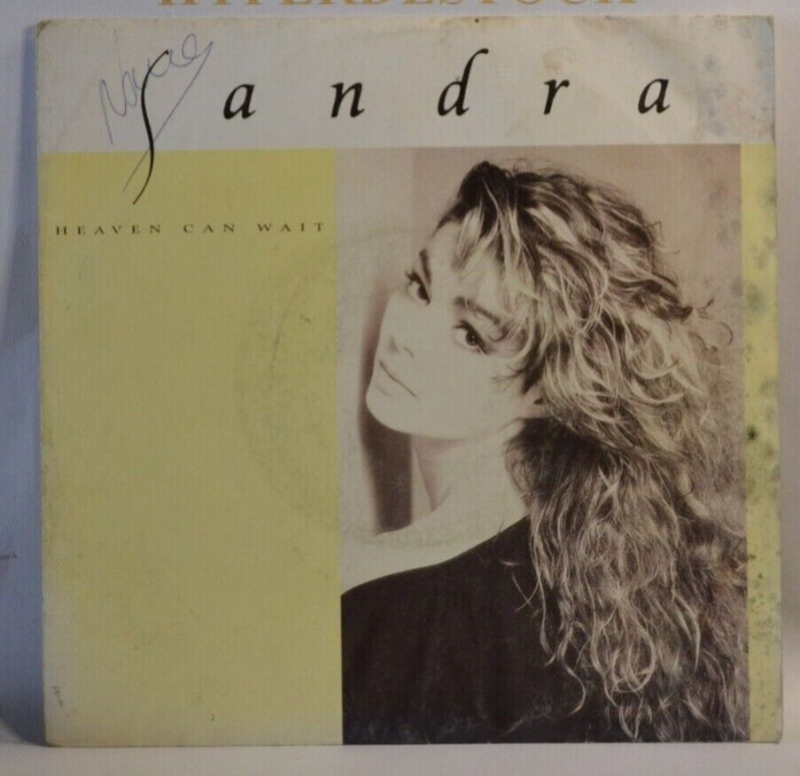 Heaven Can Wait Sandra - 45 U/min Vinyl-Schallplatte