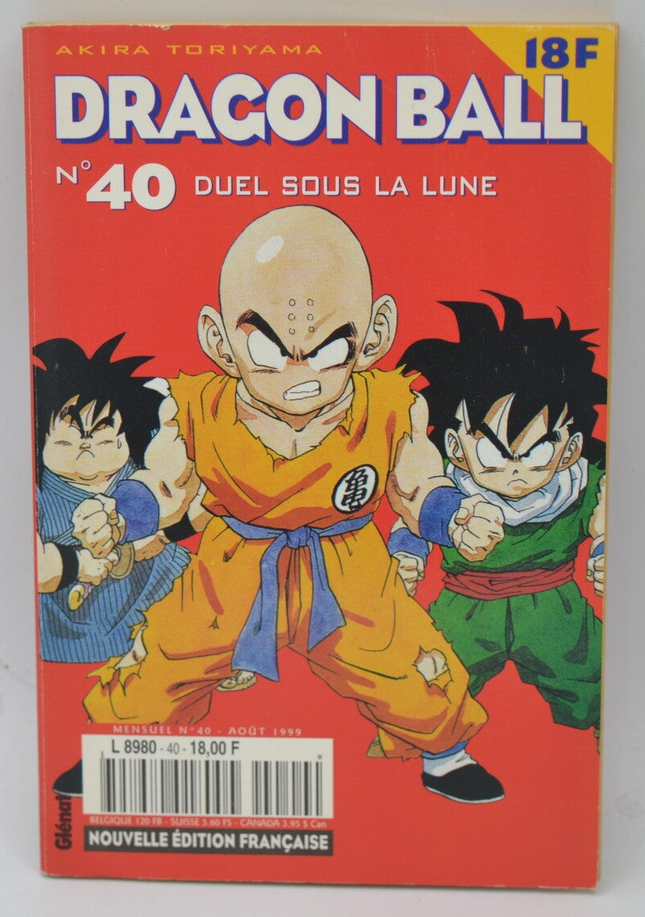 Duel sous la lune - tome 40 - Dragon Ball - Akira Toriyama - 1999 - livre Manga