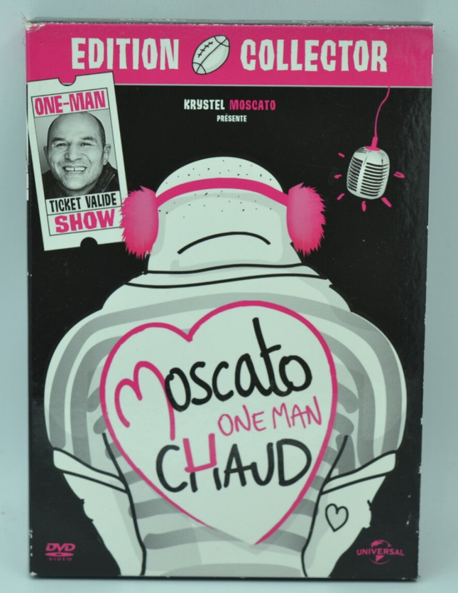 Moscato-One Man Chaud + livret - Vincent Moscato - Dvd