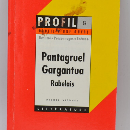 Literaturprofil Profil eines Werkes - Gargantua Pantagruel - 1994 - Buch