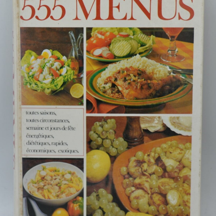 555 Cooking Recipe Menus - Myrette Tiano - 1991 - book