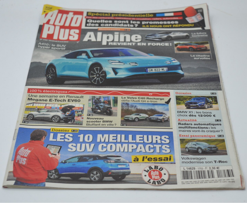 Alpine returns in force - Auto plus - n°1753 - A. 2022 - review - car