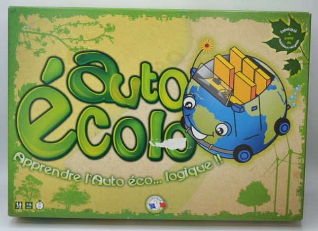 Umweltfreundliches Auto, umweltfreundliches Auto lernen, Logik-Brettspiel