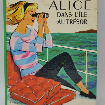 Alice in Treasure Island - Caroline Quine - 1966 - Bibliothèque verte - book