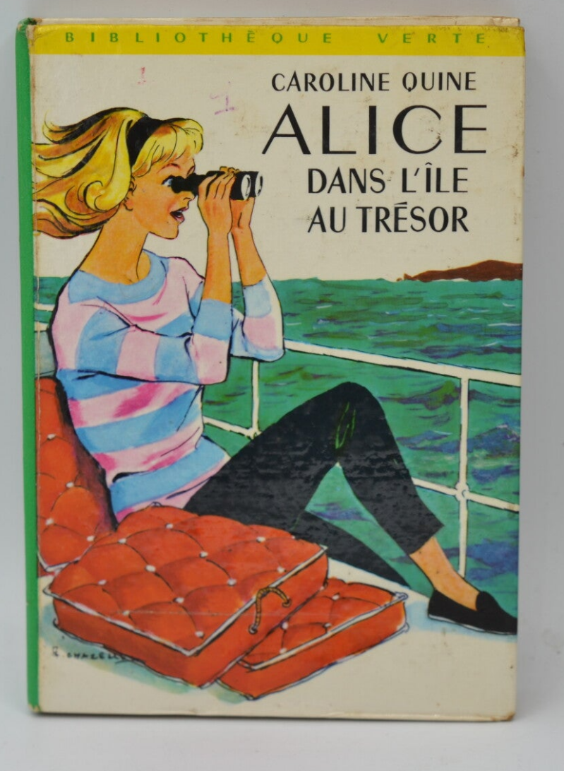 Alice in Treasure Island - Caroline Quine - 1966 - Bibliothèque verte - book