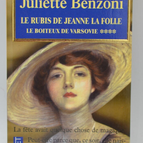 Le boiteux de Varsovie Tome 4 Le Rubis de Jeanne la Folle - Juliette Benzoni - 1997 - livre