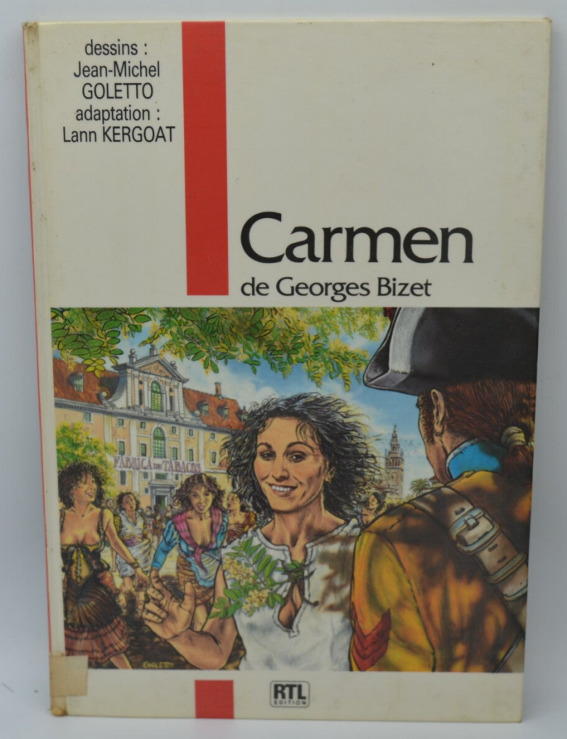Carmen - Goletto Jean-Michel - 1985 - livre - BD
