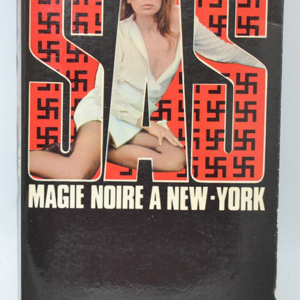 Black Magic in New York - SAS - 1971 - volume 11 Gérard de Villiers - book