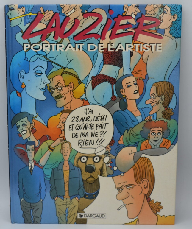 Portrait De L'artiste - Lauzier - 1992 - livre - BD