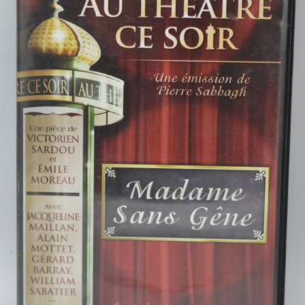 Madame Sans Gêne At The Theater Tonight - Jacqueline Maillan - DVD