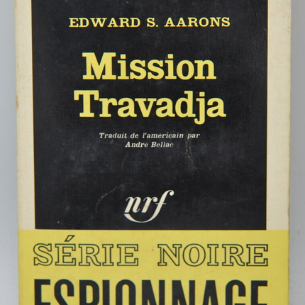 Mission Travadja - Edward S. Aarons - 1965 - Buch