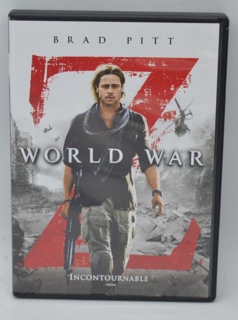 World War Z - Brad Pitt - DVD - drame action