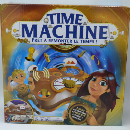 Zeitmaschine – Bereit, die Zeit zurückzudrehen? – Brettspiel