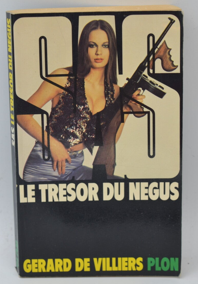 Le trésor du Negus - SAS - 1977 - 45 - Gérard de Villiers - livre