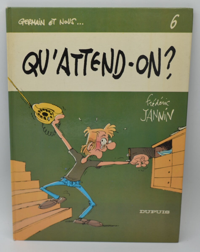 Qu'attend - on ? - Frédéric Jannin - 1984 - livre - BD