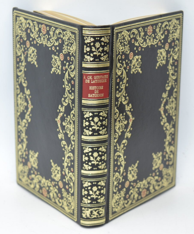 Histoire de Saturnin portier des chartreux - Jean-Charles Gervaise de Latouche - 1981 - livre