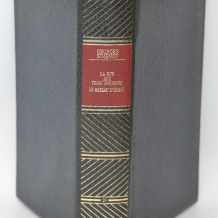 The Street with Three Chicks - Emile's Boat - Complete Works - Volume 26 - Georges Simenon - 1969 - book
