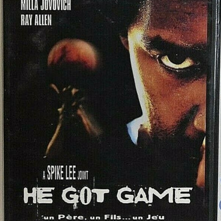 dvd he got game - pluie d'enfer- 2 films - thriller - Morgan Freeman - Christian Slater - Denzel Washington - Milla Jovovich