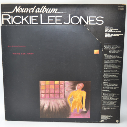 Mädchen an ihrem Vulkan Rickie Lee Jones - 33 U/min Vinyl-Schallplatte