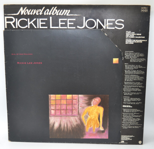 Girl at her volcano Rickie Lee Jones - 33 rpm vinyl record