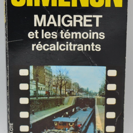 Maigret and the Reluctant Witnesses - Georges Simenon - 1985 - book