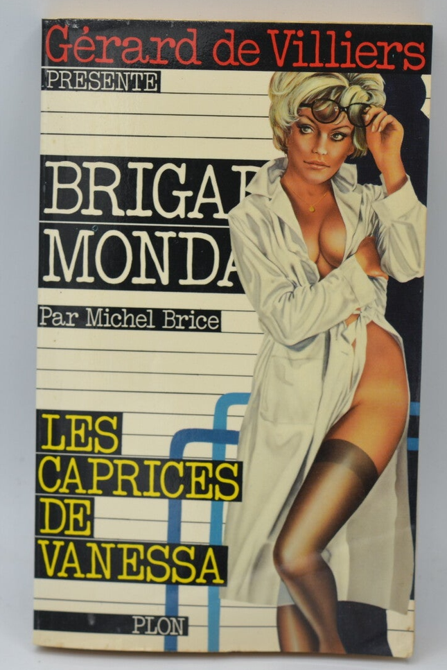 Vanessa's whims - Brigade mondaine - Gérard De Villiers - 1986 - book