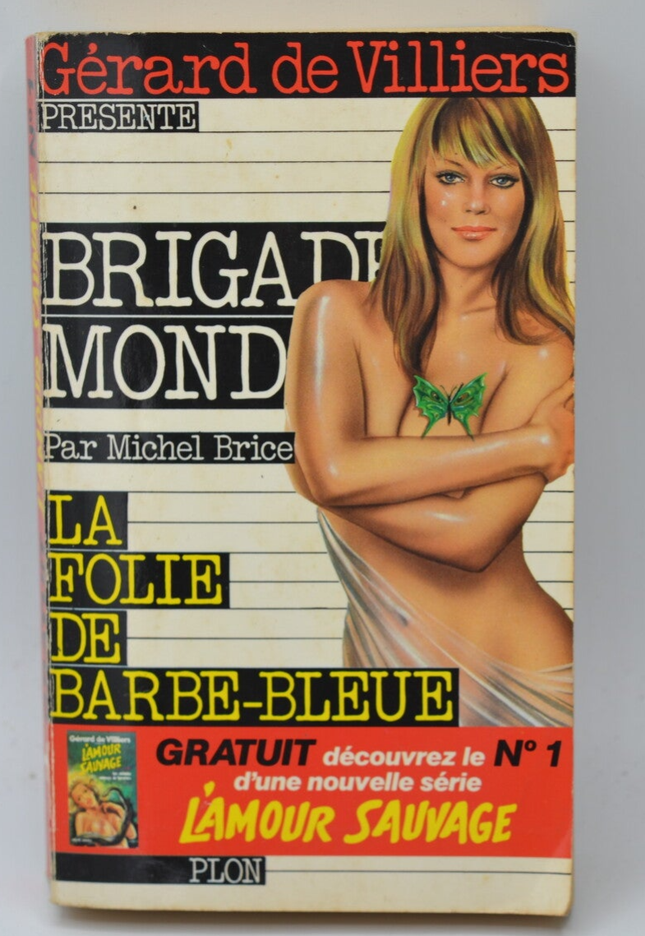 Bluebeard's Folly - Society Brigade - Gérard De Villiers - 1984 - book