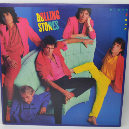 Dirty Work The Rolling Stones - disque vinyle 33 tours