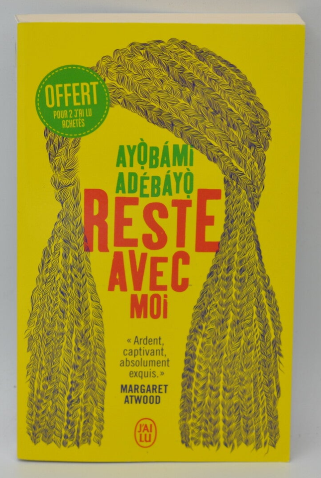 Reste avec moi - ayòbámi Adébáyò - 2022 - livre
