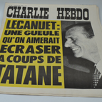 Charlie Hebdo Nr. 286 – Ein Gesicht, das wir gerne mit einer Ohrfeige zerschlagen würden – 06.05.1976 – Zeitschriftenbuch