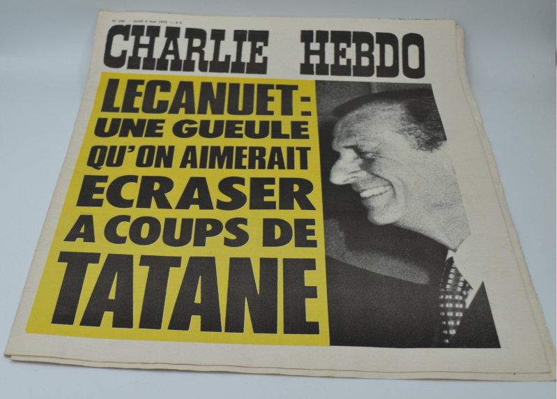 Charlie Hebdo N° 286 - Une Gueule Qu'On Aimerait Ecraser A Coups De Tatane - 06-05-1976 - livre magazine