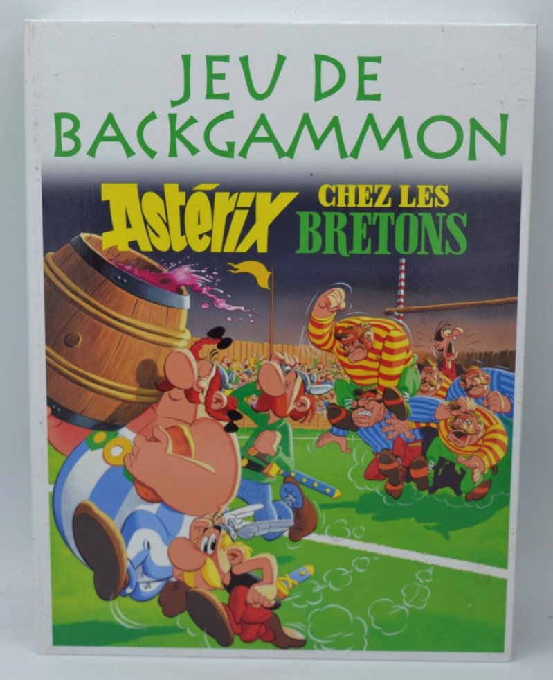 Asterix and the Bretons backgammon game - board game